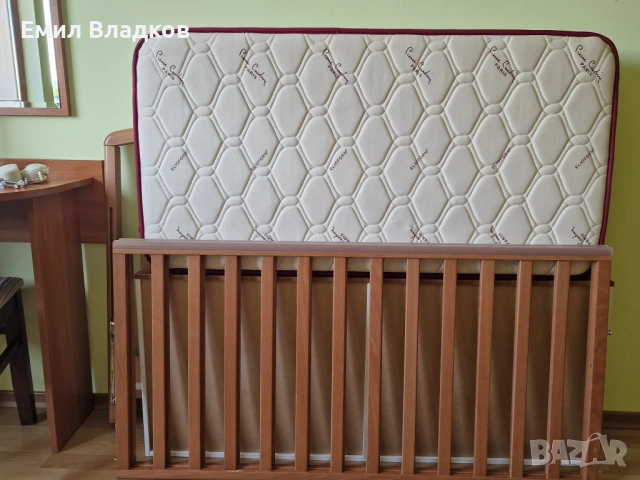 Чудесна италианска кошарка с нов луксозен матрак, снимка 2 - Кошарки - 53400025