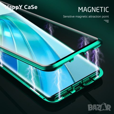 Honor Magic 6 Lite / Magic 5 Lite / Honor 90 / Двоен 360 градуса магнитен кейс калъф, снимка 5 - Калъфи, кейсове - 41022292