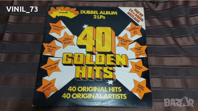 40 Golden Hits, снимка 1 - Грамофонни плочи - 36342634