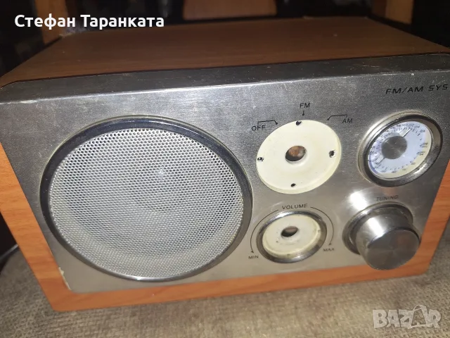радио приемник аларма и часовник 
