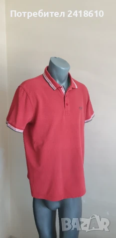 Hugo Boss Paddy Pique Cotton Regular Fit Mens Size L - XL ОРИГИНАЛНА Тениска!, снимка 3 - Тениски - 50861864