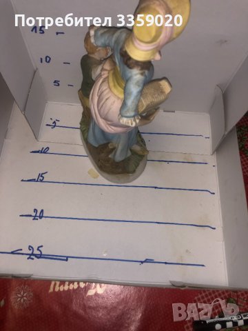 продавам старинна керамична фигура, снимка 6 - Колекции - 40187754