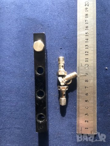 Пневматика рейка колектор четири пътна 1/4 цола, снимка 2 - Хидравлични и пневматични чукове - 42378768