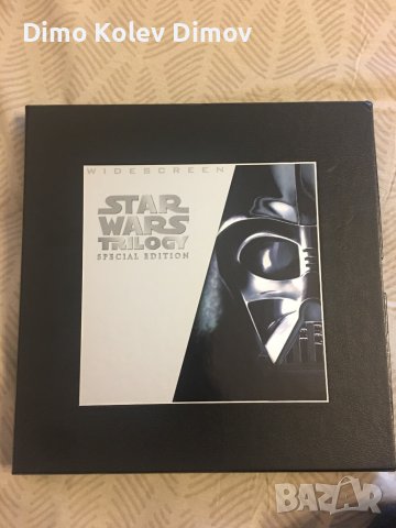 STAR WARS Trilogy Laserdisc NTSC Перфетно Състояние!, снимка 1 - Други жанрове - 40549011