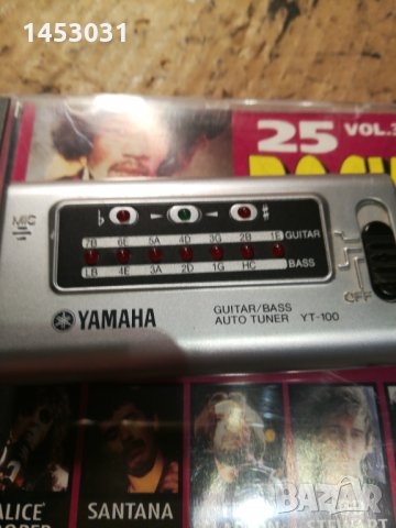 YAMAHA GUITAR BASS AUTO TUNER YT 100, снимка 1