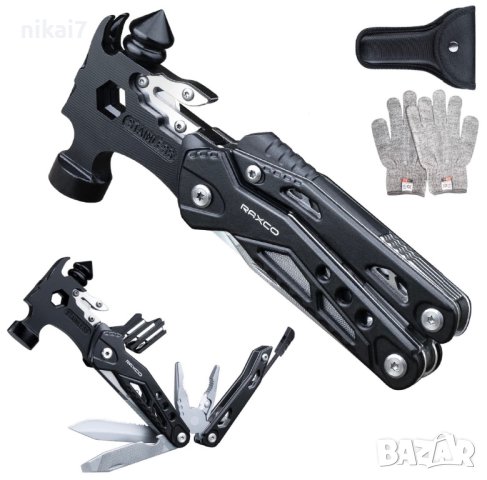 мултитул многофункционален 16в1 важен за къмпинг лов риболов, снимка 6 - Ножове - 42063756