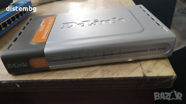 Суич D-Link DES-1008D  8 port 10/100 mbps, снимка 1 - Суичове - 41266469