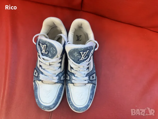 Louis Vuitton Trainer Sneaker Оригинални Маратонки, снимка 5 - Ежедневни обувки - 55890725