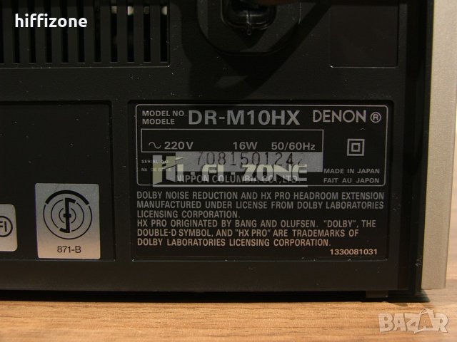  Denon dr-m10hx  ДЕК, снимка 8 - Декове - 44323807