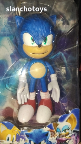 Фигурки за торта или игра, Соник,малък и голям комплект, снимка 6 - Фигурки - 28081553