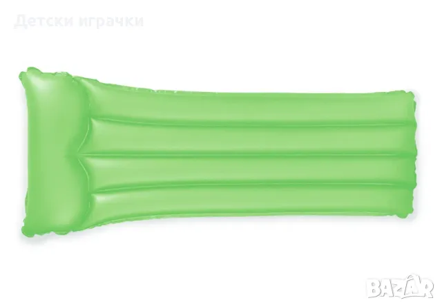 Надуваем дюшек Intex Neon Frost Air, 183×76 см, PVC, неонови цветове, снимка 5 - Надуваеми играчки - 50030821