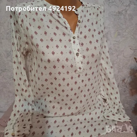 Дамска Риза с удължен модел, снимка 3 - Ризи - 56107614