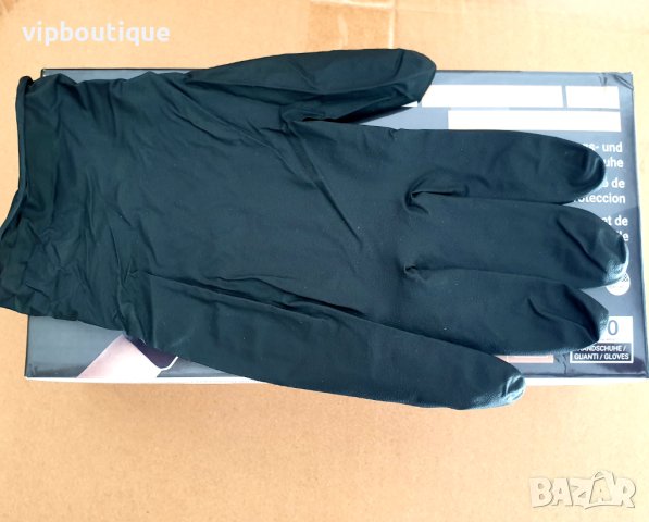 Автосервизи - Черни нитрилни ръкавици нитрил, снимка 2 - Медицински, стоматологични - 41003471