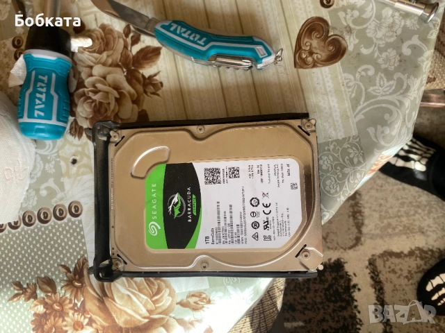 Seagate BarraCuda 1TB HDD, снимка 3 - Твърди дискове - 53643820