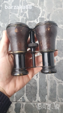 Стар биноъл с Калъф, снимка 4 - Антикварни и старинни предмети - 53375861