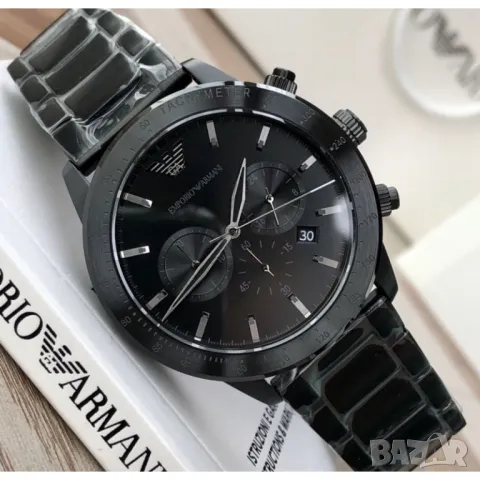 Emporio Armani AR11242 Mario Chronograph, снимка 7 - Мъжки - 47393358