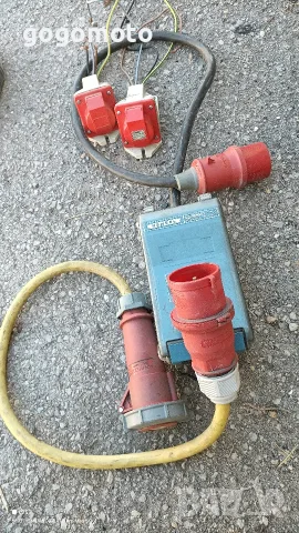 Кабел, удължител, преход, редукция, евро букса 5 PIN, 32A, 380V, снимка 12 - Други машини и части - 55965908