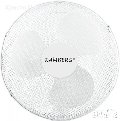 Вентилатор на стойка 40 см 3 скорости 45 W, снимка 5 - Вентилатори - 39483047