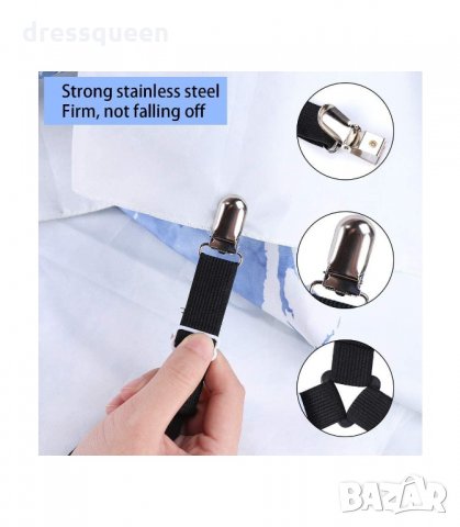 2939 Ластични държачи за чаршафи, тройни, снимка 10 - Спално бельо - 34265232