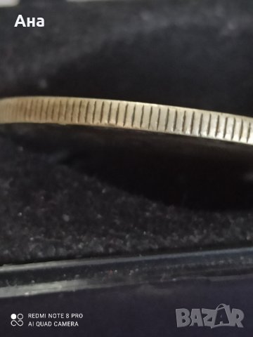 1/2 крона 1936 г Великобритания сребро

, снимка 3 - Нумизматика и бонистика - 41617664