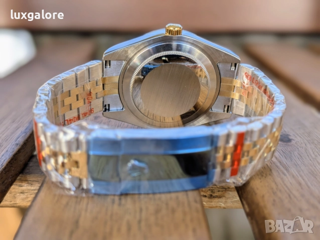 Мъжки часовник Rolex Datejust Two-Tone с автоматичен механизъм, снимка 4 - Мъжки - 51799391