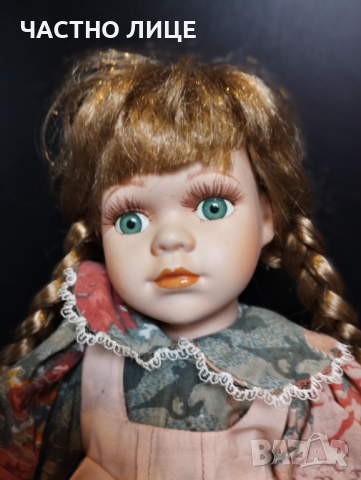 Стара Порцеланова кукла 50см, снимка 10 - Колекции - 44601958