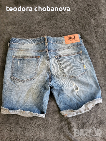 Дамски дънкови панталонки Rifle, снимка 3 - Къси панталони и бермуди - 44696978