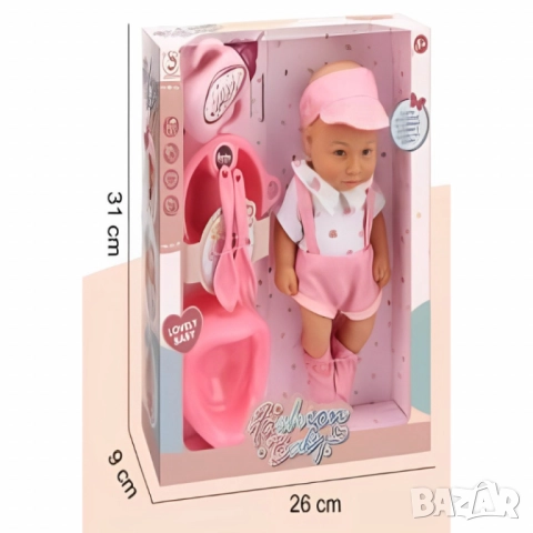 Реалистична кукла бебе Fashion Baby, снимка 5 - Кукли - 51948110