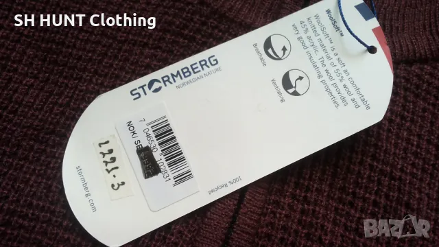 STORMBERG 55% WOOL Sweater размер XL вълнена блуза 55% Вълна - 1597, снимка 5 - Блузи - 48541919