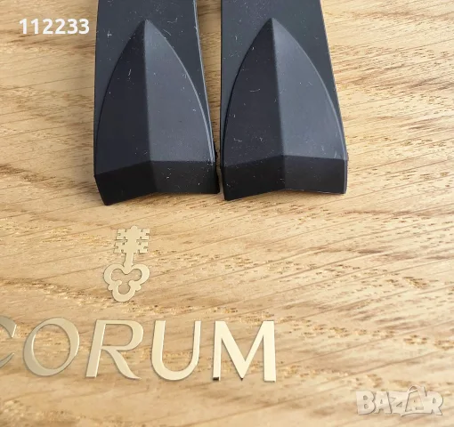 Каишка Corum Admiral's Cup 22 мм, снимка 5 - Каишки за часовници - 56253302