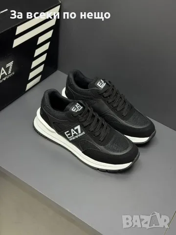Emporio Armani Мъжки Маратонки👟Мъжки Спортни Обувки Емпорио Армани - Различни Цветове Код E135, снимка 4 - Маратонки - 55799701