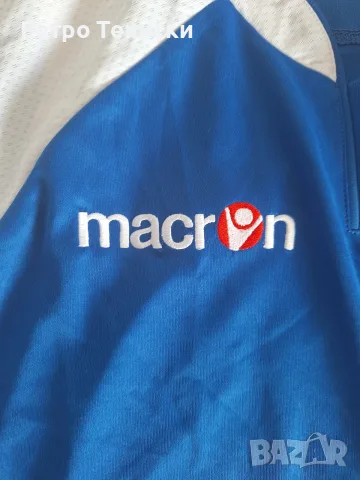 Тениска Kolding Boldklub — Домакински Macron — Мъже размер L Синьо, снимка 5 - Тениски - 56319267