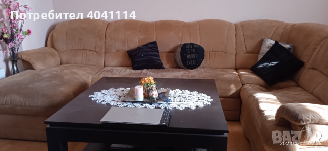 Продавам голям разтегателен диван, снимка 2 - Дивани и мека мебел - 44920570