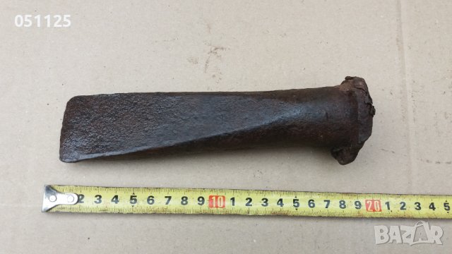 стоманизирана кама, клин секач за дърва , снимка 2 - Антикварни и старинни предмети - 39901323