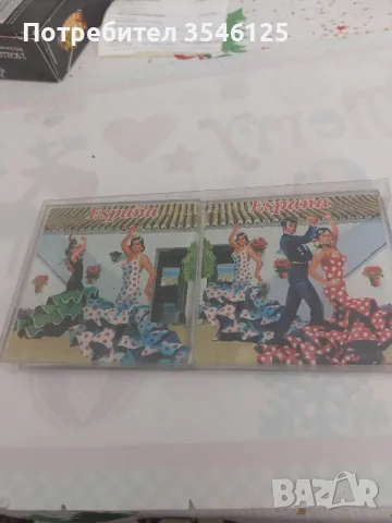 Стъклени подложки за чаши "Испания " 4 броя, снимка 1