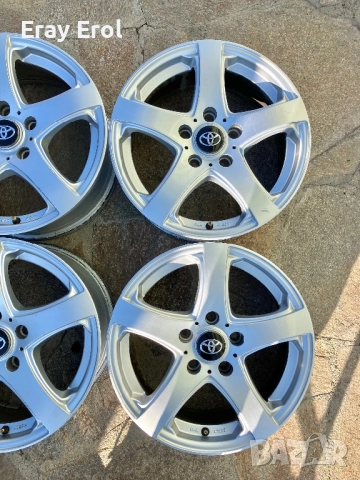 16 джанти 5x114.3 Toyota Verso Auris Corolla Avensis RAV4 5х114.3 Тойота Версо Корола Аурис, снимка 3 - Гуми и джанти - 52810927