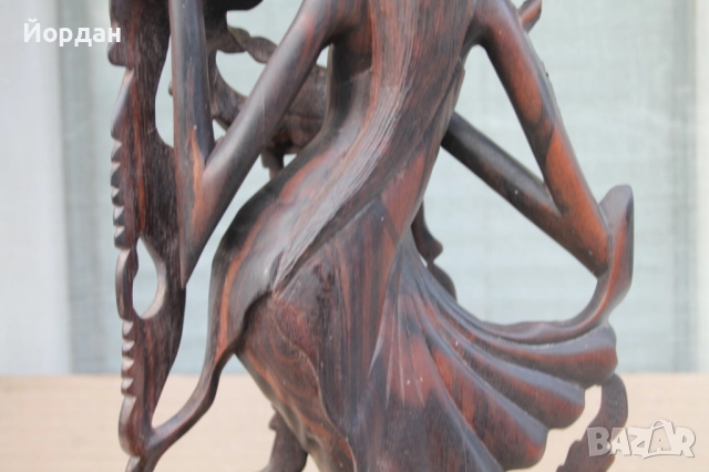 Изящна дърворезба ''Бирма/Непал'' , снимка 15 - Антикварни и старинни предмети - 52392660