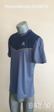 Salomom AdvancedSkin ActiveDRY Stretch   Mens Size M /L  ОРИГИНАЛ! Мъжка Тениска!, снимка 8 - Тениски - 51297619