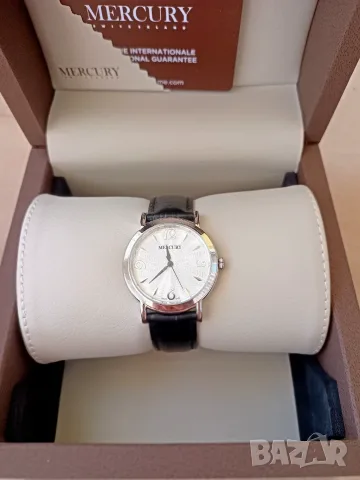 Mercury Swiss Made ръчен часовник 36мм, сребърен