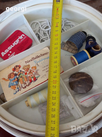 Два ретро немски шивашки кутии за принадлежности, снимка 9 - Колекции - 36180928