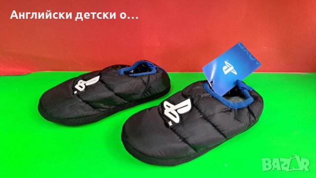 Английски детски пантофи-PLAYSTATION, снимка 2 - Детски пантофи - 39000554