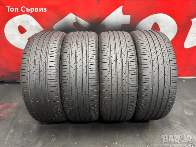 215 55 17, Летни гуми, Continental EcoContact6, 4 броя, снимка 3 - Гуми и джанти - 53696615
