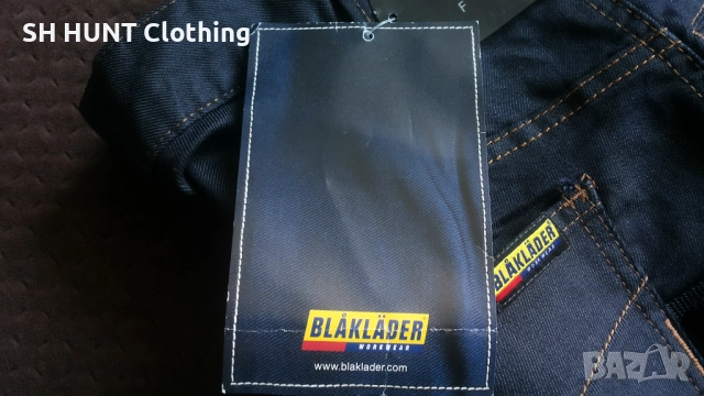 BLAKLADER 1497-1141 Service Work Trousers Denim Stretch размер XXL работен панталон W4-407, снимка 9 - Панталони - 51968606
