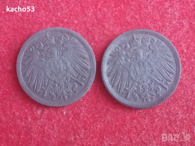 10 пфенига 1917,1920 г. Германия., снимка 2 - Нумизматика и бонистика - 52234442