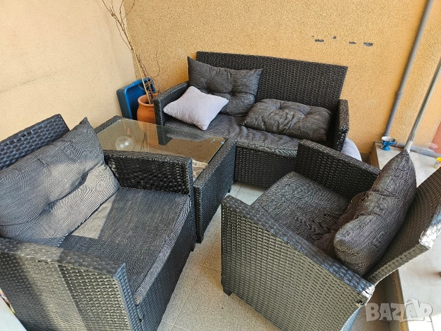Градински сет мебели релакс, снимка 2 - Градински мебели, декорация  - 53851347
