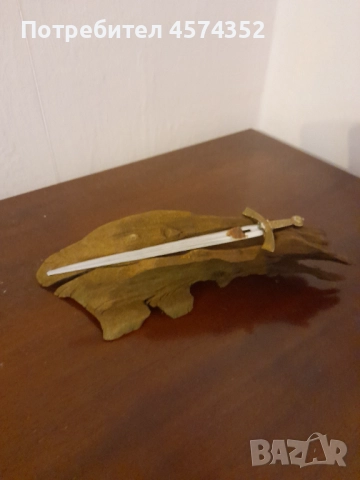 нож за писма с поставка