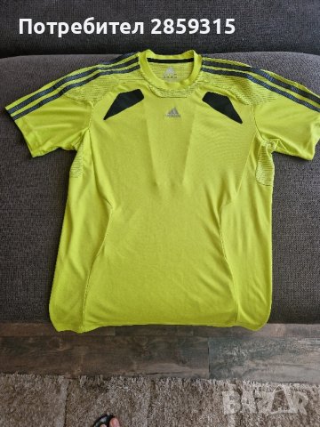 Оригинална мъжка тениска Adidas - размер XS / S, снимка 2 - Тениски - 44162025