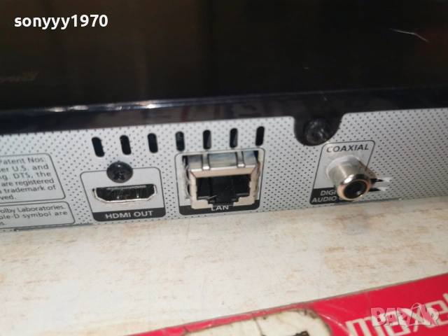 SAMSUNG BD-H5500 BLU-RAY 3D HDMI LAN 1101260910LCHERY1, снимка 17 - Плейъри, домашно кино, прожектори - 53059926