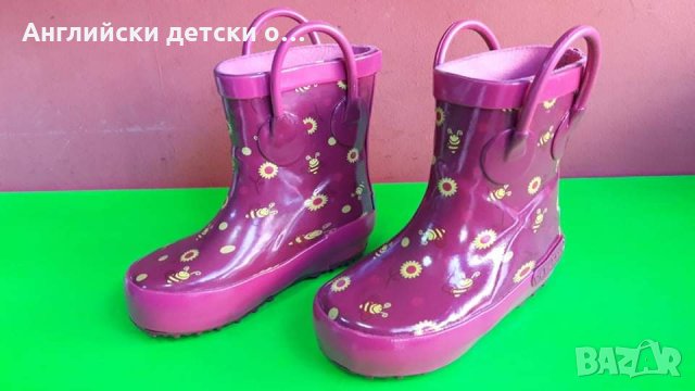 Английски детски гумени ботуши-PEPPA SNOW