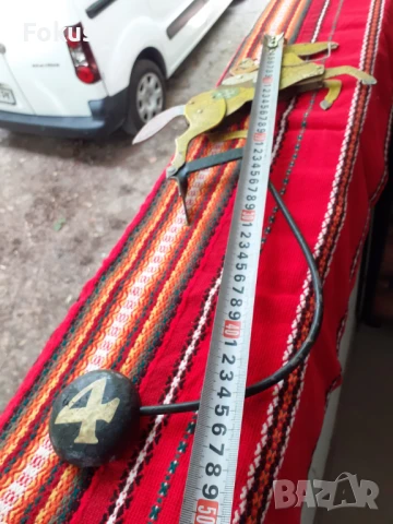 Стара американска играчка - жокей, снимка 6 - Антикварни и старинни предмети - 50836688